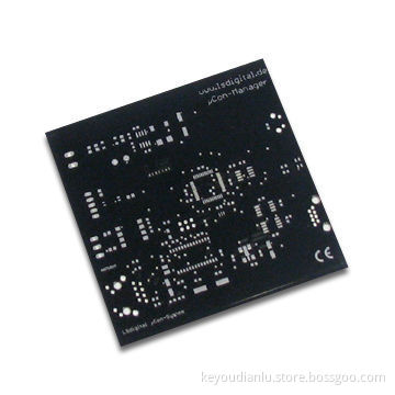 4-layer PCB with Black Solder Mask 1.6mm Board Thickness